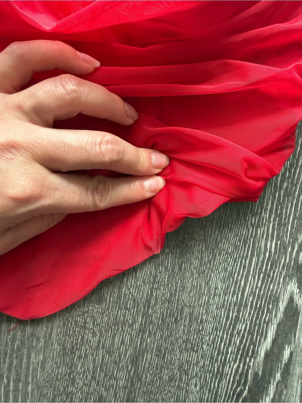 Red Ruched Sweetheart Bustier Top - Picture 5 of 11